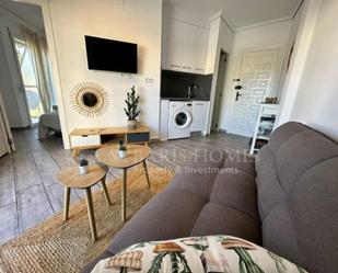 Sala d'estar de Apartament de lloguer en Dénia amb Aire condicionat i Piscina