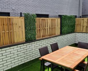 Terrace of Flat to rent in Gijón   with Heating and Terrace