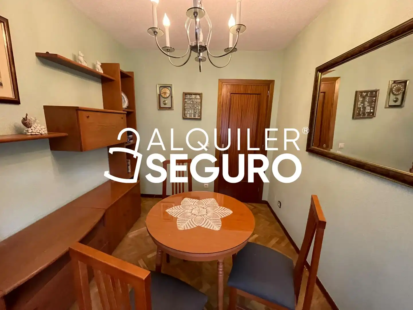 Dining room of Flat for rent in Madrid  with Heating and Terrace