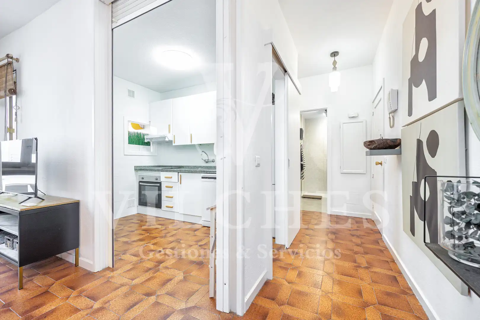 Küche von Wohnung zur Miete in Las Palmas de Gran Canaria mit Möbliert