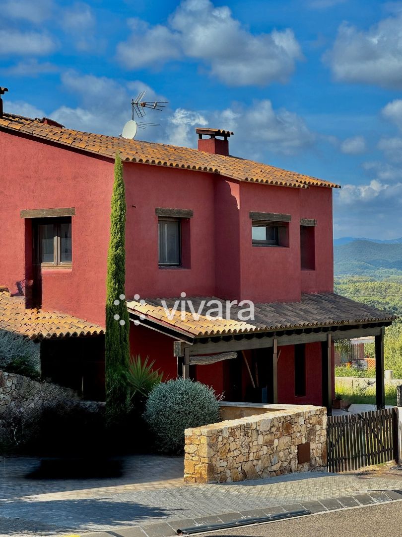 Vista exterior de Casa o xalet de lloguer en Fogars de la Selva amb Calefacció, Jardí privat i Terrassa