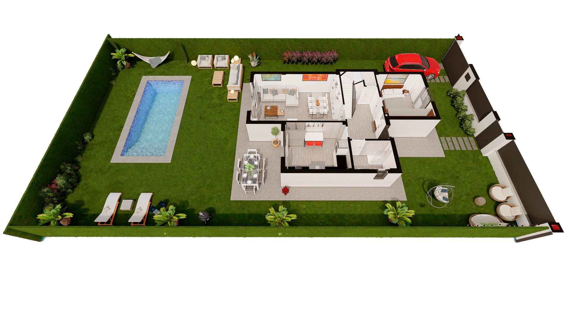 Garden of House or chalet for sale in La Rinconada  with Private garden, Terrace and Swimming Pool