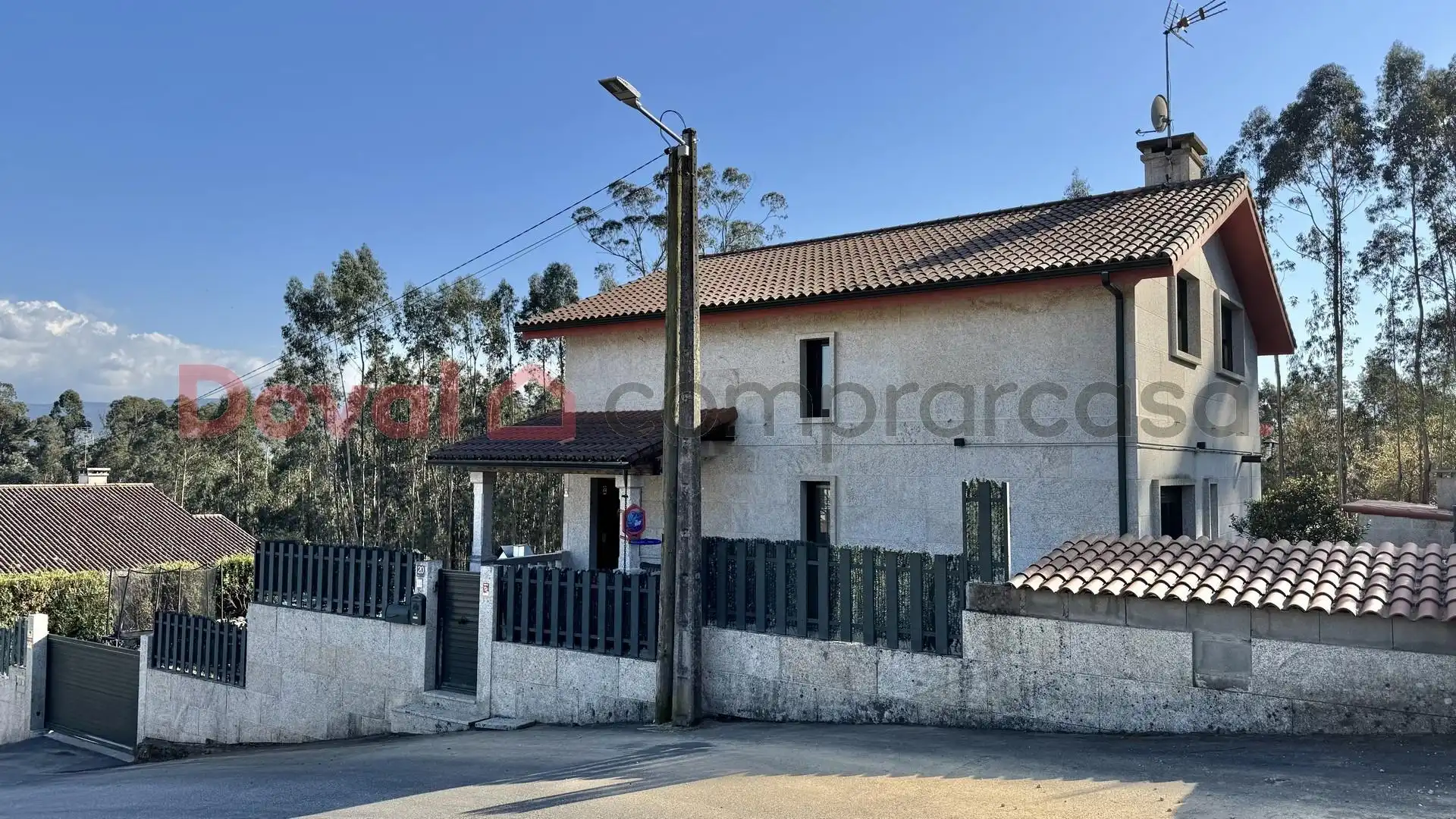 Exterior view of Houses for sale in Salceda de Caselas  with Heating, Private garden and Terrace