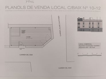 Local commercial à vendre à Carrer de Baix 10