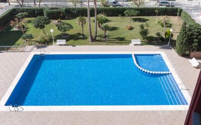 Swimming pool of Apartment to rent in Daimús  with Terrace, Furnished and Washing machine