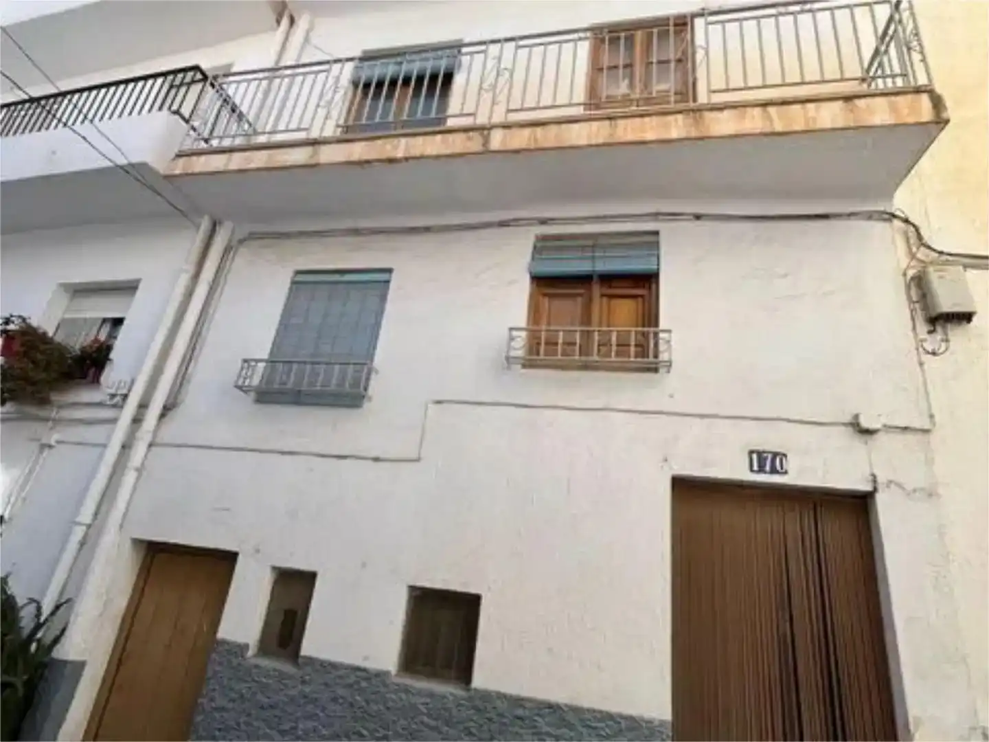 Vista exterior de Piso en venta en Lanjarón con Trastero y Balcón