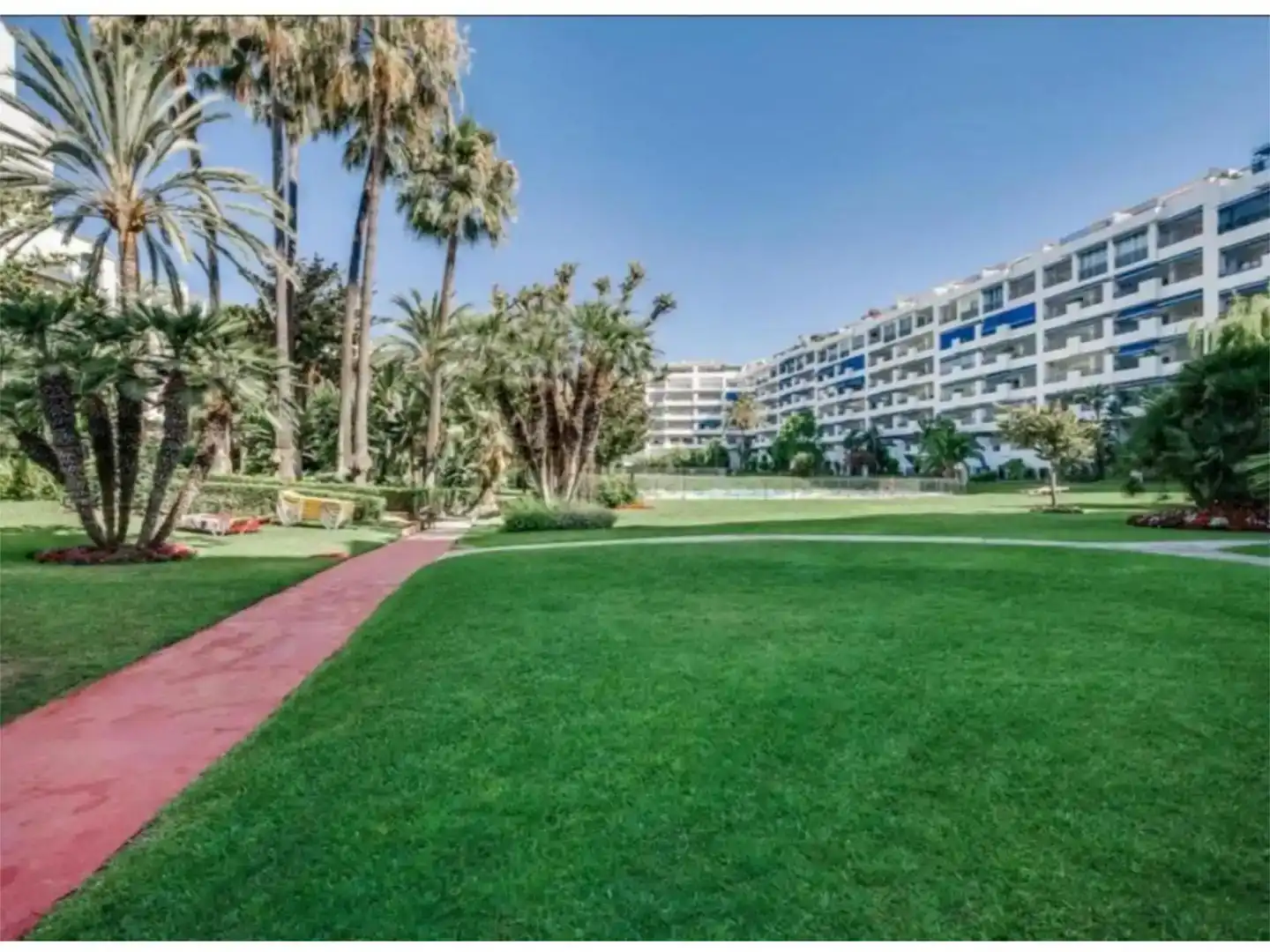 Garden of Flat for rent in Nueva Andalucía