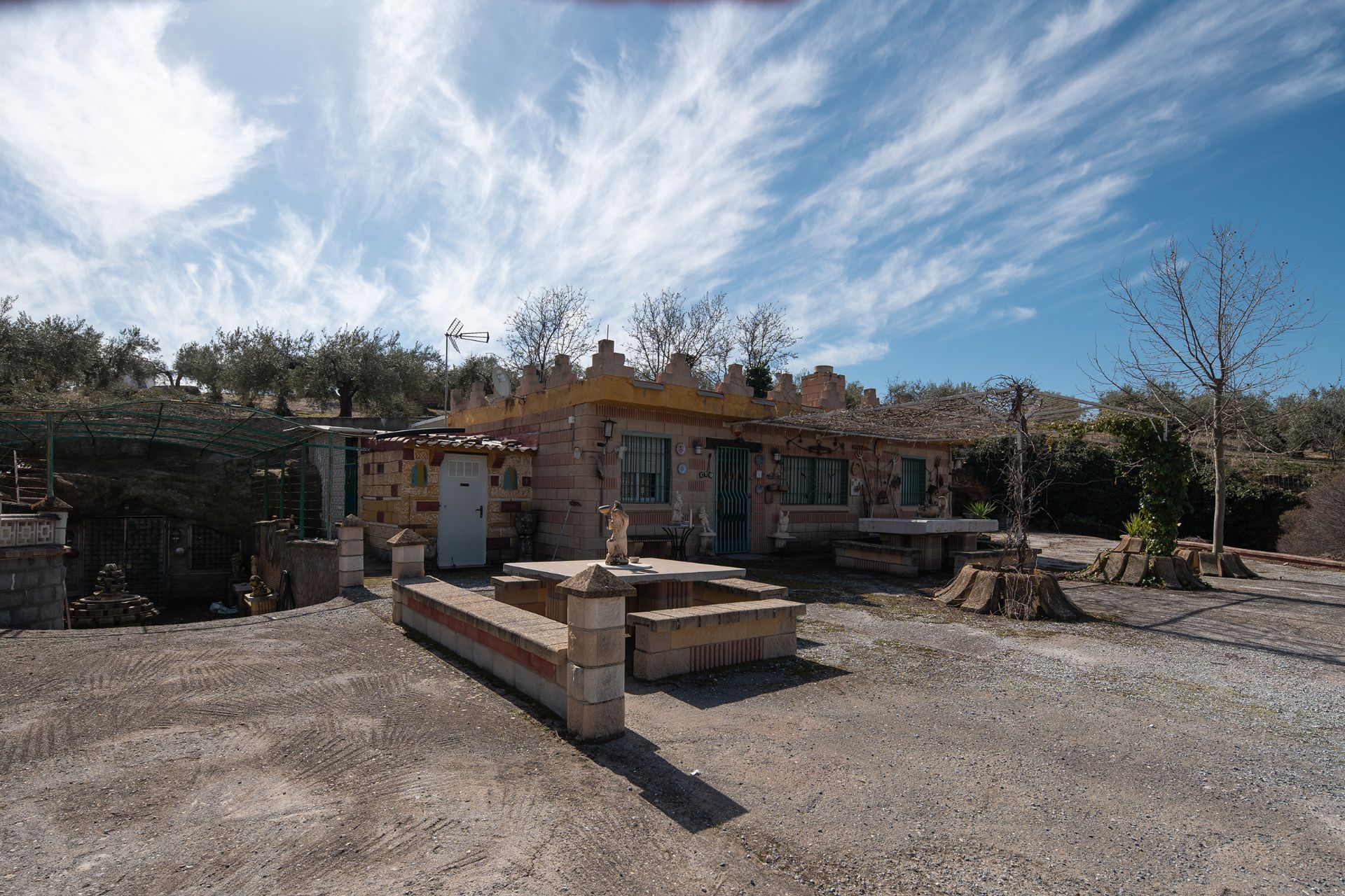 Vista exterior de Finca rústica en venda en Atarfe amb Aire condicionat, Jardí privat i Terrassa