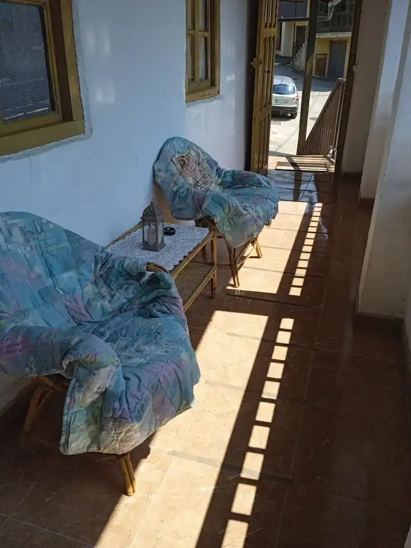 Terrassa de Casa adosada en venda en Oencia amb Moblat, Forn i Rentadora