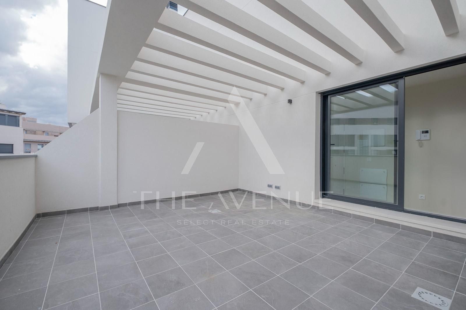 Terrace of Attic for sale in  Madrid Capital  with Heating, Private garden and Terrace