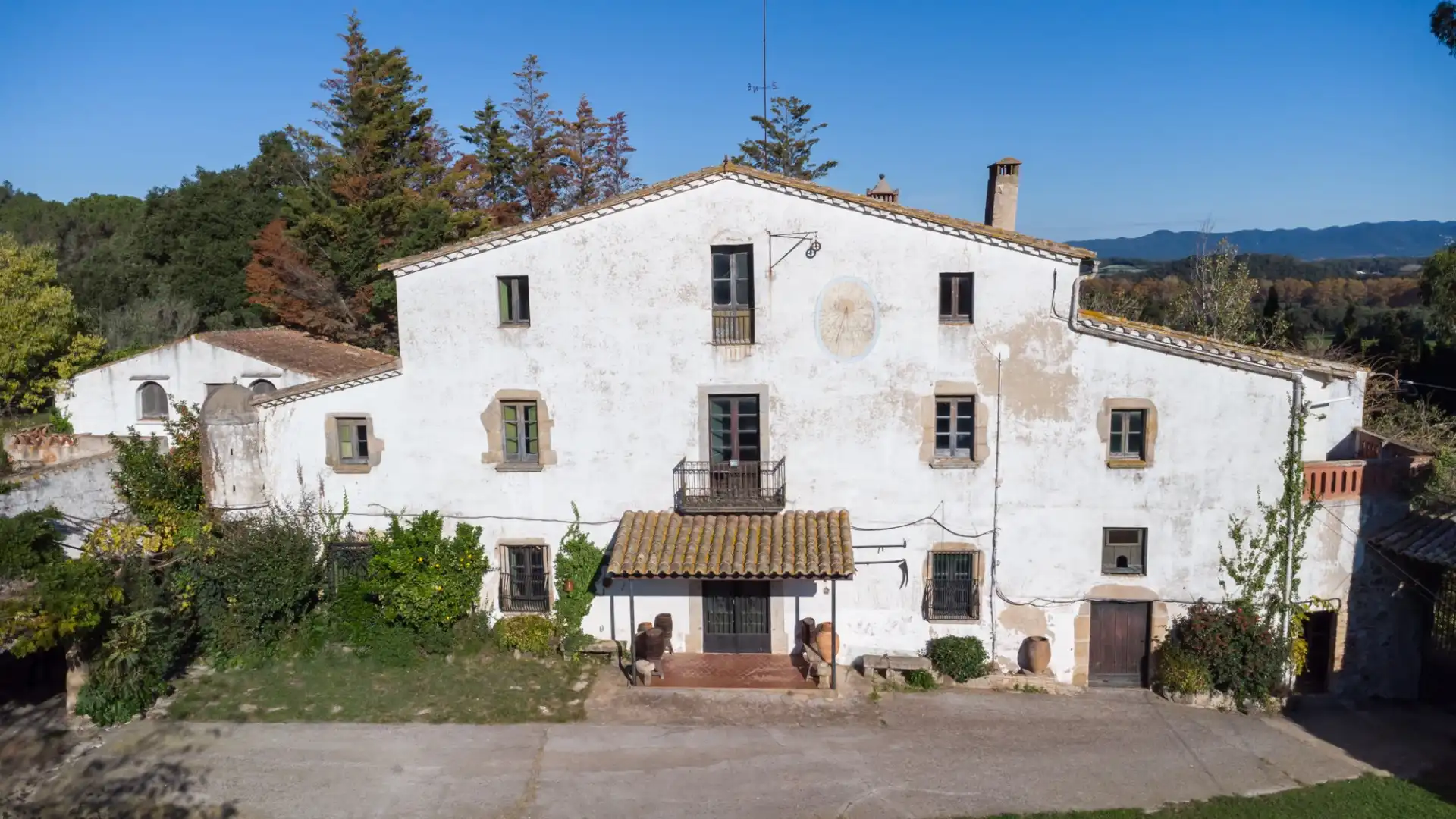 Vista exterior de Finca rústica en venta en Llagostera con Calefacción, Terraza y Trastero