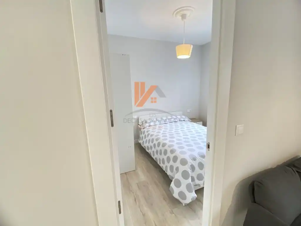Bedroom of Houses for rent in Santiago de Compostela   with Private garden, Terrace and Furnished