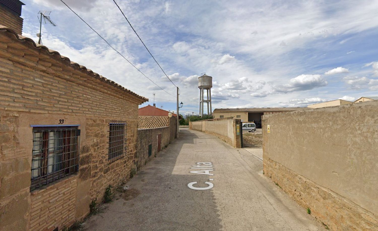 Vista exterior de Casa adosada en venda en Siétamo