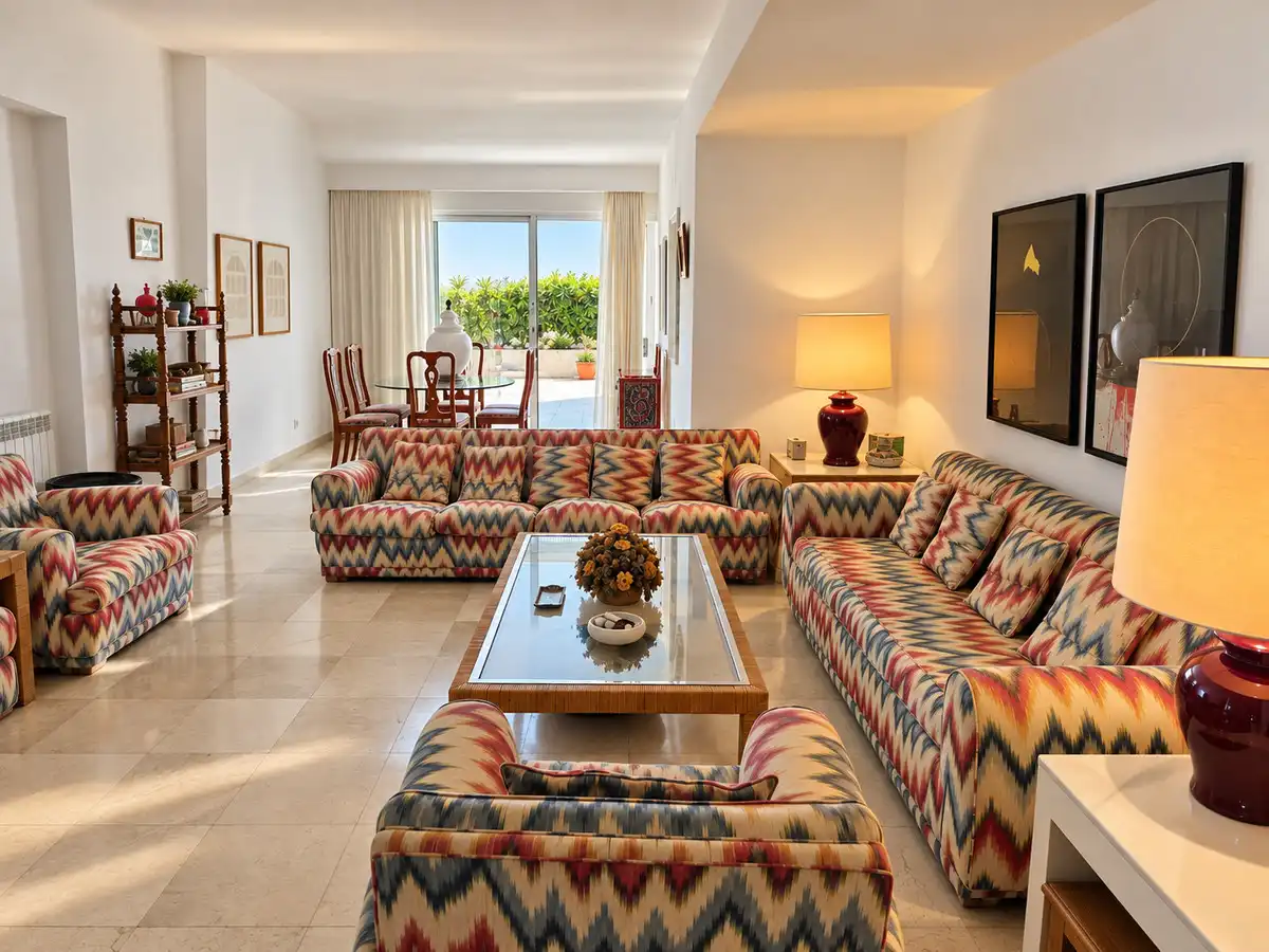 Living room of Flat for sale in San Pedro de Alcántara