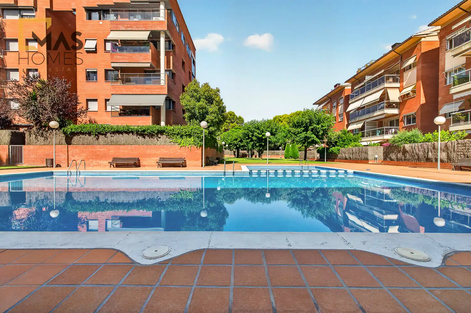 Piscina de Piso en venta en Sant Cugat del Vallès con Aire acondicionado, Calefacción y Jardín privado