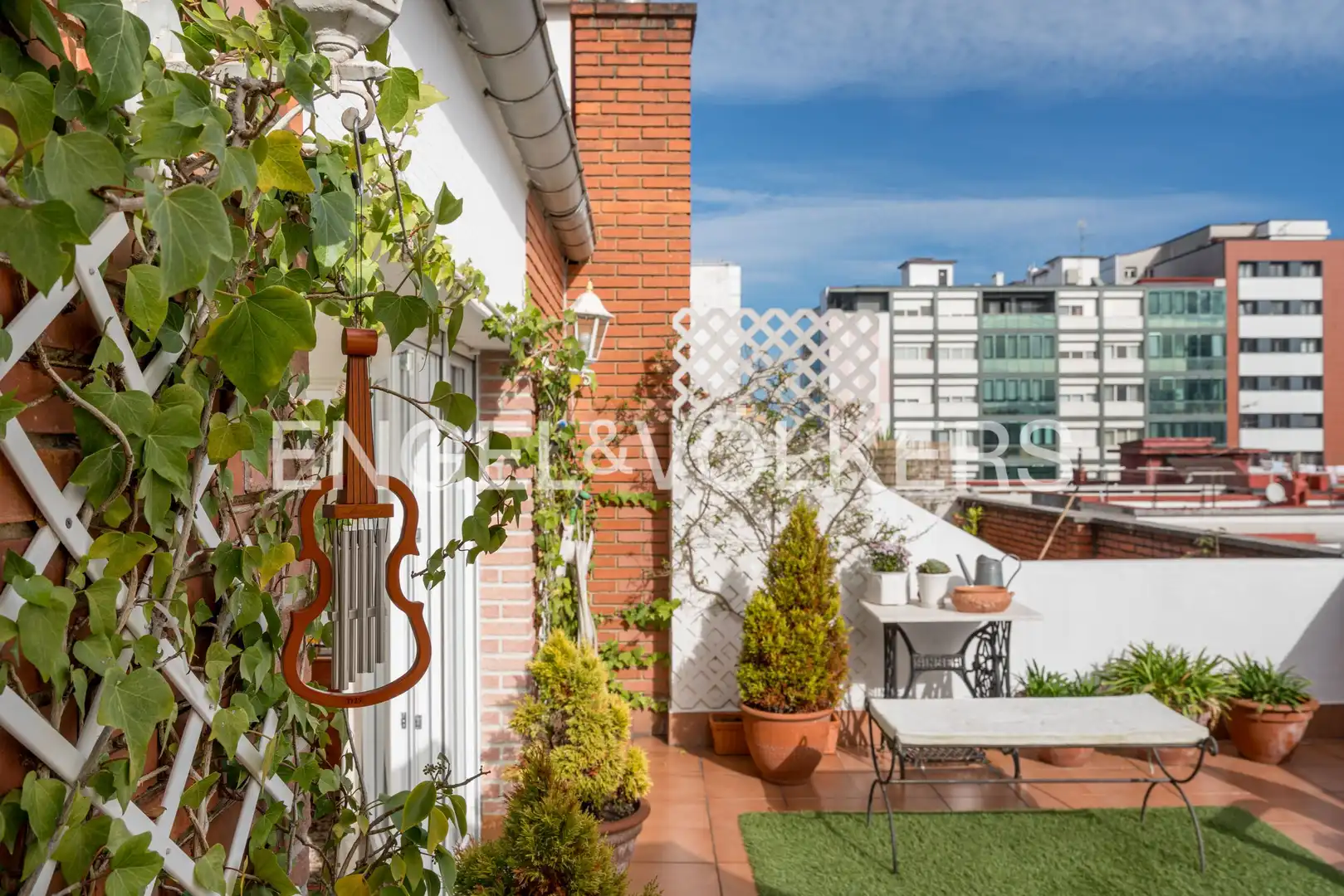 Terraza de Piso en venta en Gijón  con Calefacción, Jardín privado y Terraza