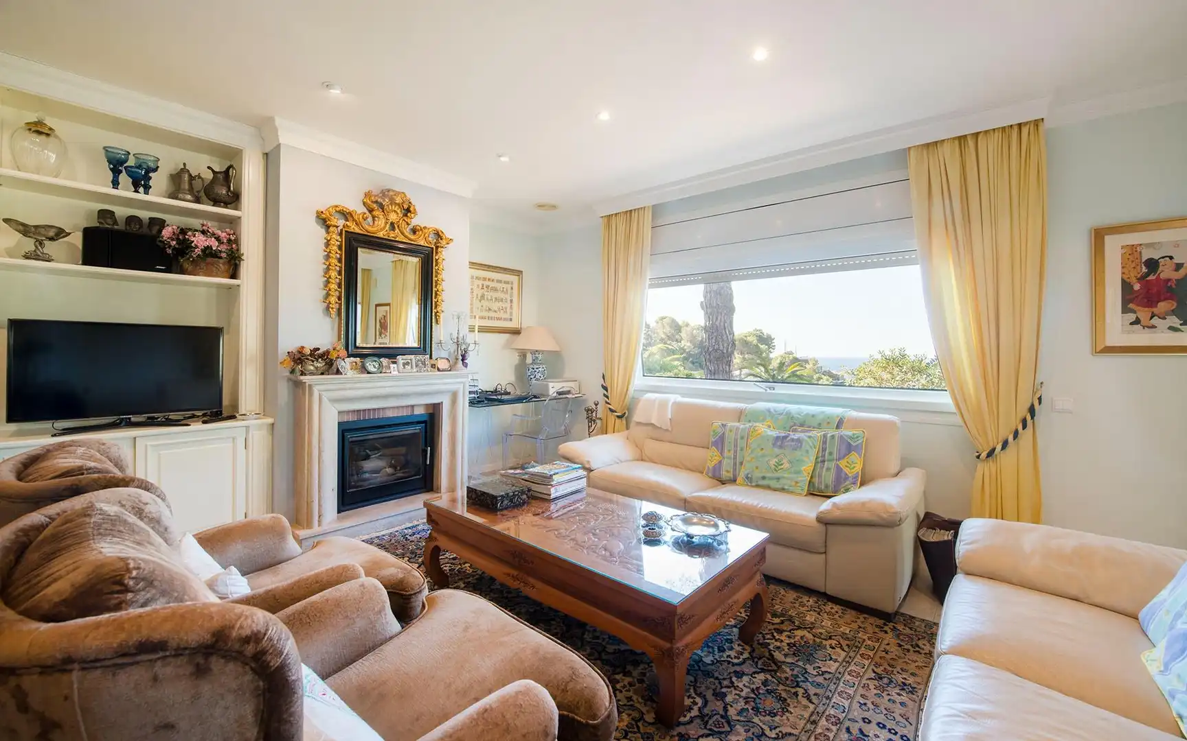 Sala de estar de Casa o chalet en venta en Tossa de Mar con Calefacción, Jardín privado y Terraza