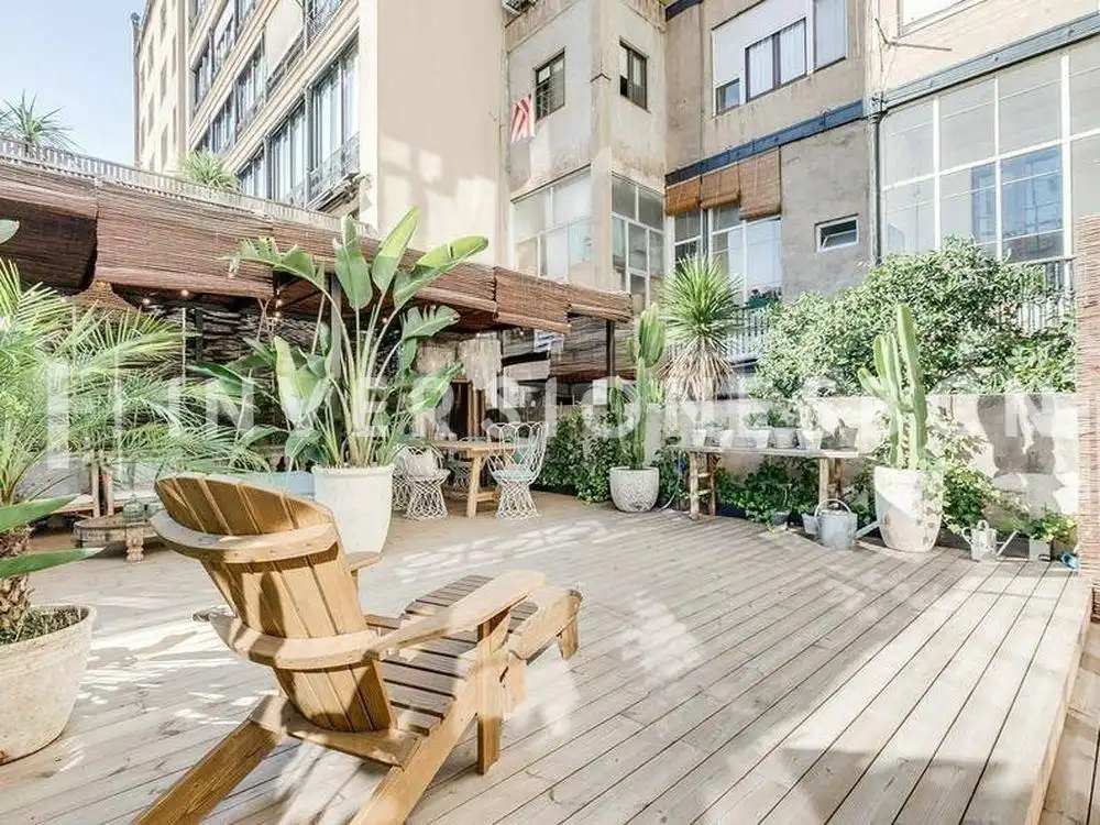 Terraza de Piso de alquiler en Barcelona con Aire acondicionado, Calefacción y Terraza