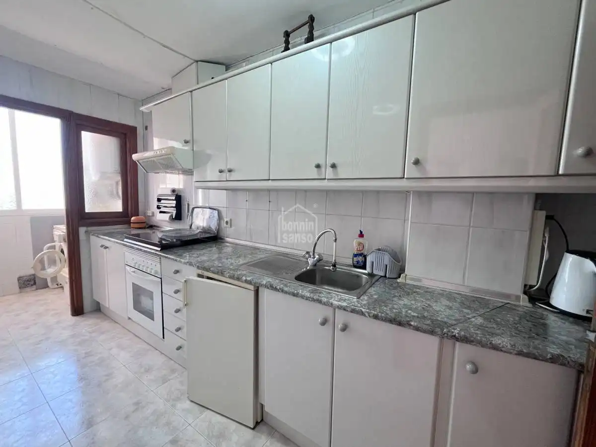 Cocina de Apartamento en venta en Son Servera con Terraza y Amueblado