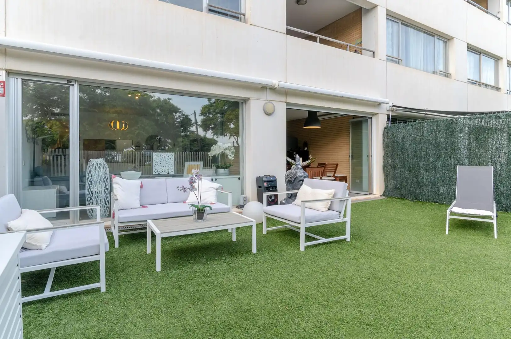 Terrassa de Apartament en venda en Oropesa del Mar / Orpesa amb Aire condicionat, Jardí privat i Terrassa