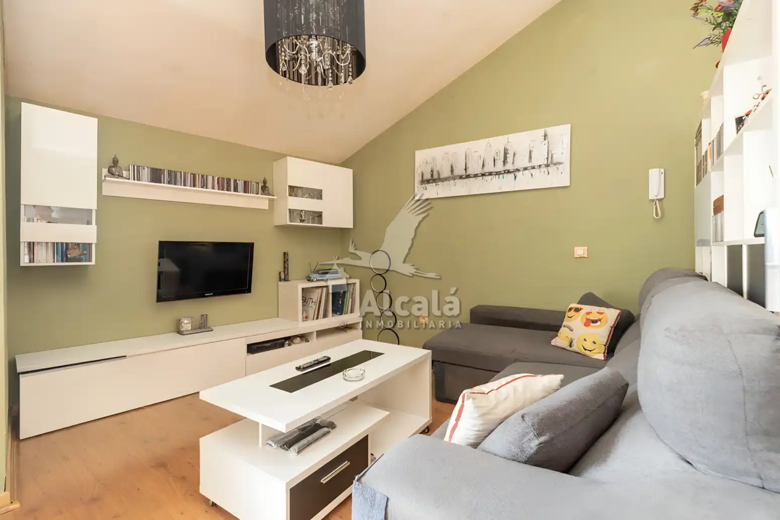 Sala d'estar de Pis en venda en Pozo de Guadalajara amb Aire condicionat, Calefacció i Terrassa