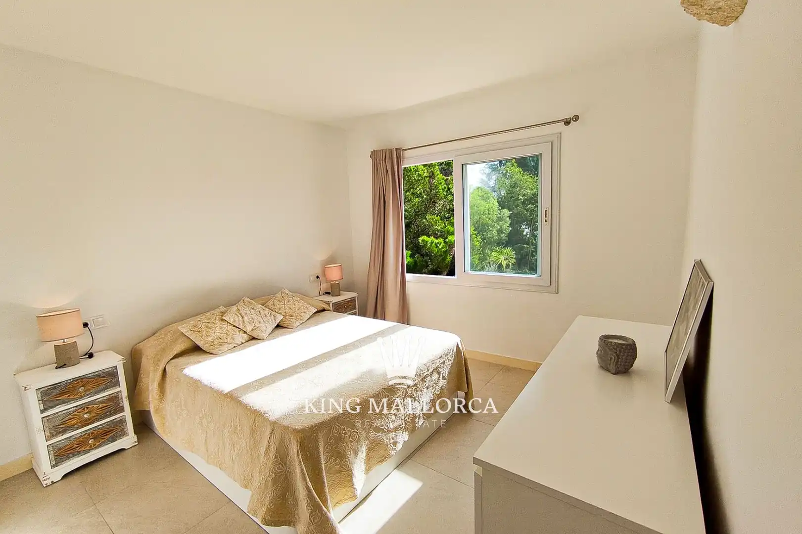 Schlafzimmer von Wohnungen zur Miete in Andratx mit Klimaanlage, Heizung und Terrasse
