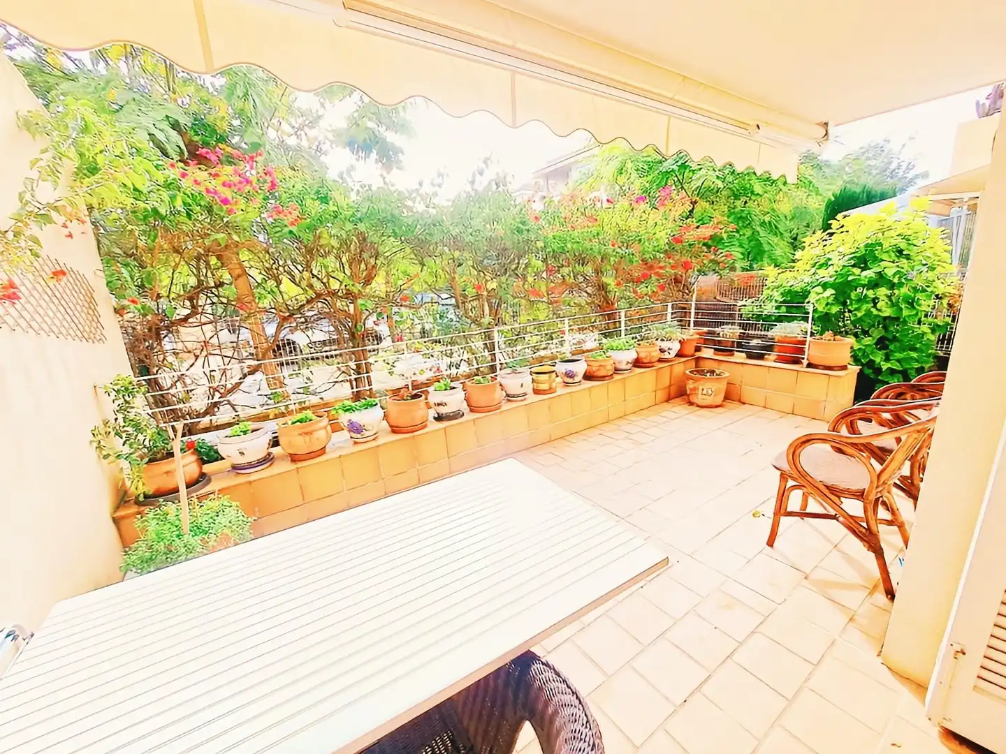 Terrasse von Erdgeschoss zum Verkauf in Calvià mit Privatgarten, Parkett und Terrasse