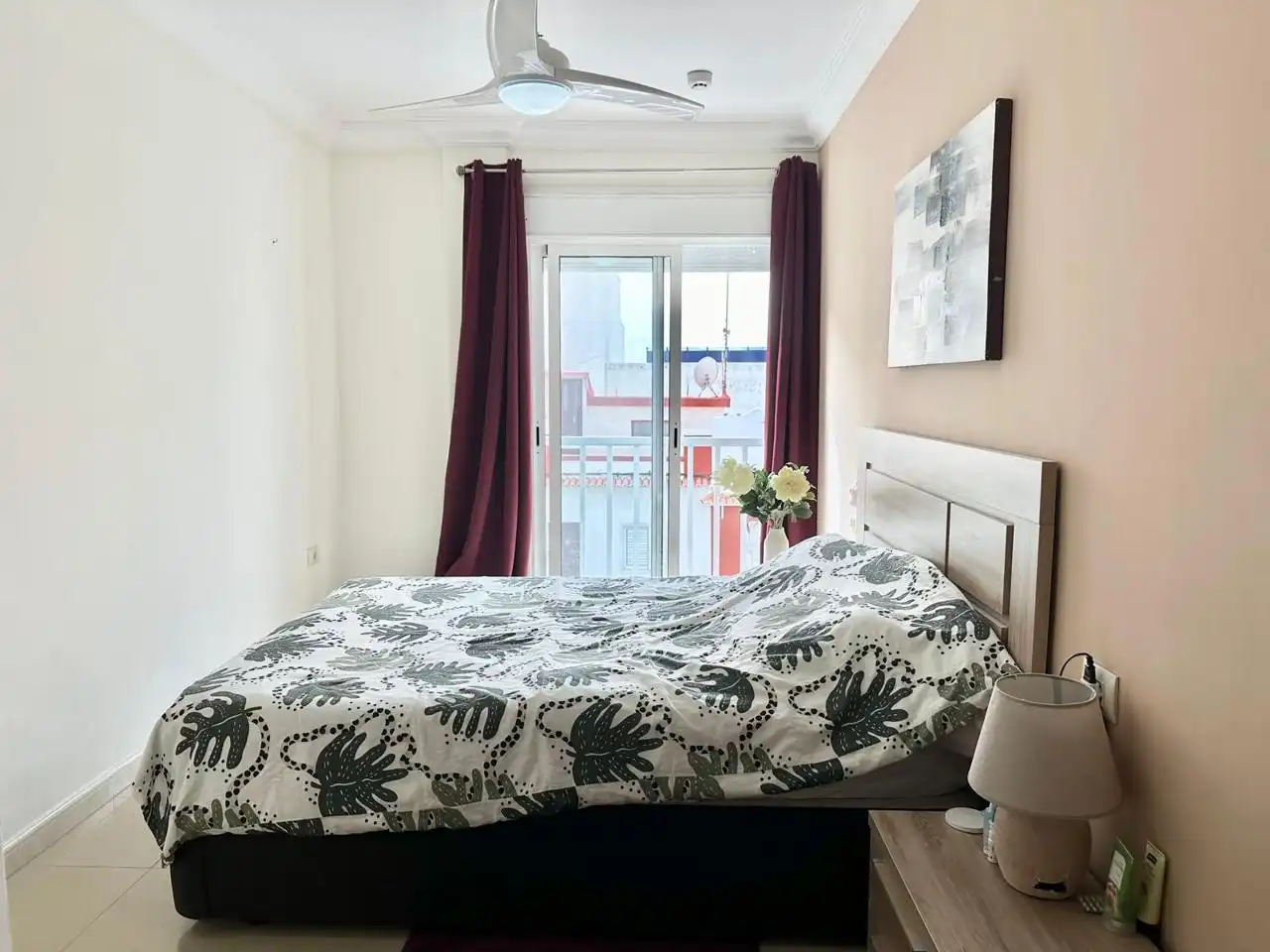 Bedroom of Flat for sale in Guía de Isora  with Air Conditioner, Terrace and Furnished