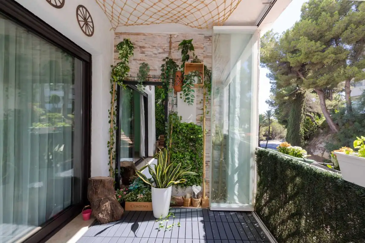Terraza de Piso en venta en Marbella con Aire acondicionado, Calefacción y Jardín privado
