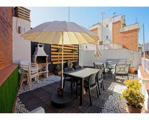 Terrace of Single-family semi-detached to rent in  Barcelona Capital  with Air Conditioner, Parquet flooring and Terrace