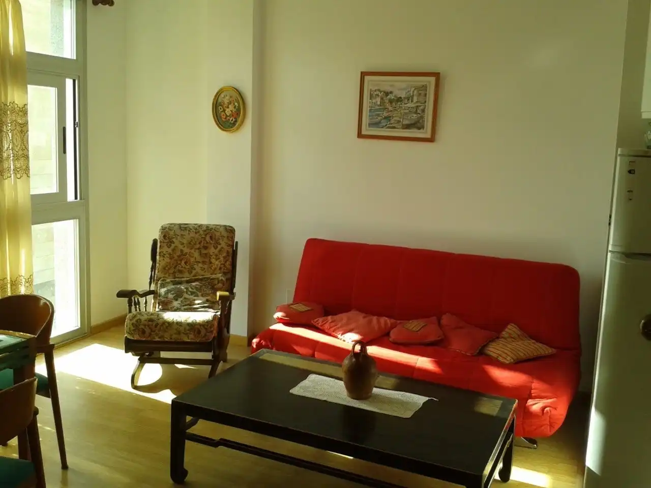 Sala de estar de Piso en venta en Cariño con Trastero y Amueblado