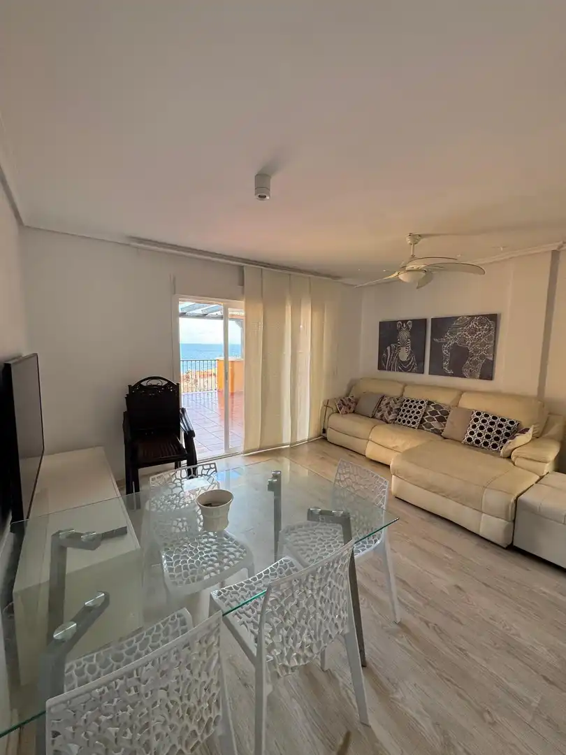 Sala de estar de Ático en venta en Cuevas del Almanzora con Aire acondicionado, Terraza y Trastero