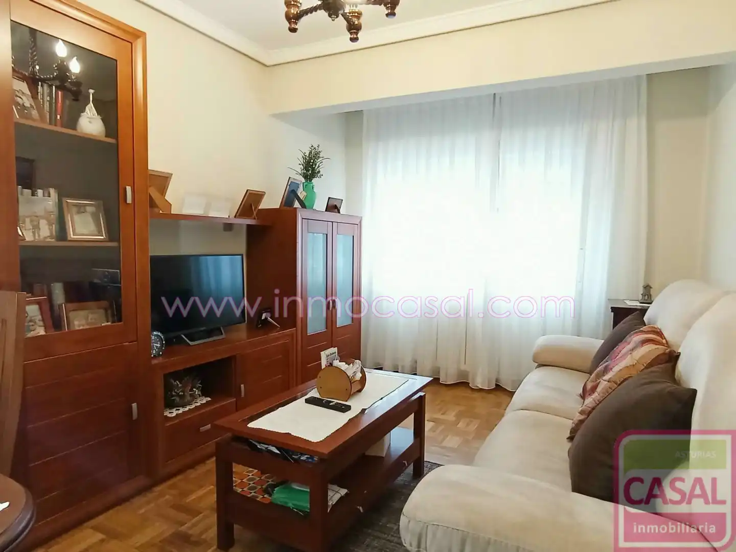 Living room of Flat for sale in Avilés  with Heating