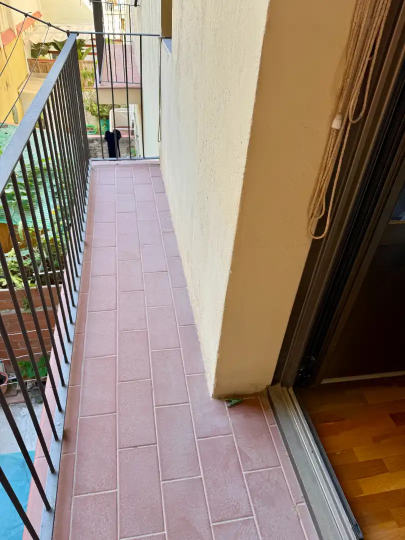 Balcony of Flat for sale in Barcelona  with Heating, Parquet flooring and Furnished