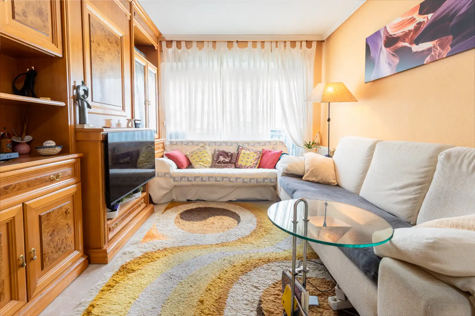 Living room of Flat for sale in Brunete  with Air Conditioner, Heating and Private garden
