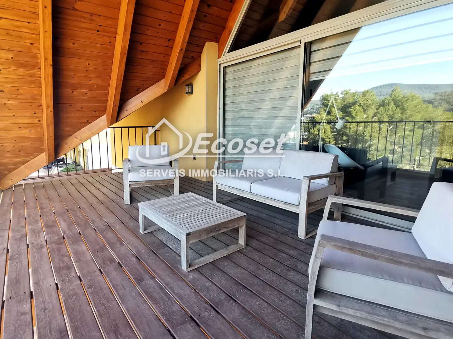 Terrasse von Haus oder Chalet zum Verkauf in Vallirana mit Heizung, Privatgarten und Terrasse