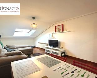 Living room of Attic for sale in Villarcayo de Merindad de Castilla la Vieja  with Heating and Furnished