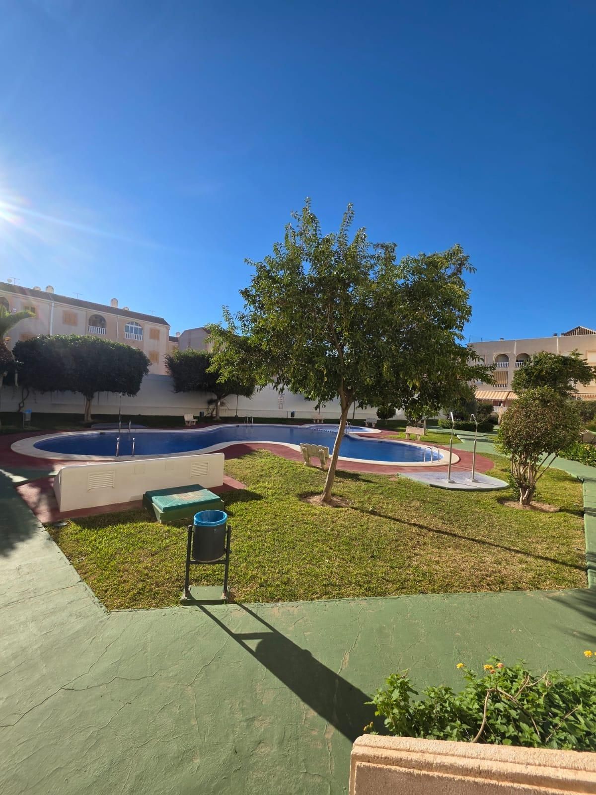 Swimming pool of Apartment for sale in Torrevieja  with Private garden, Balcony and Community pool