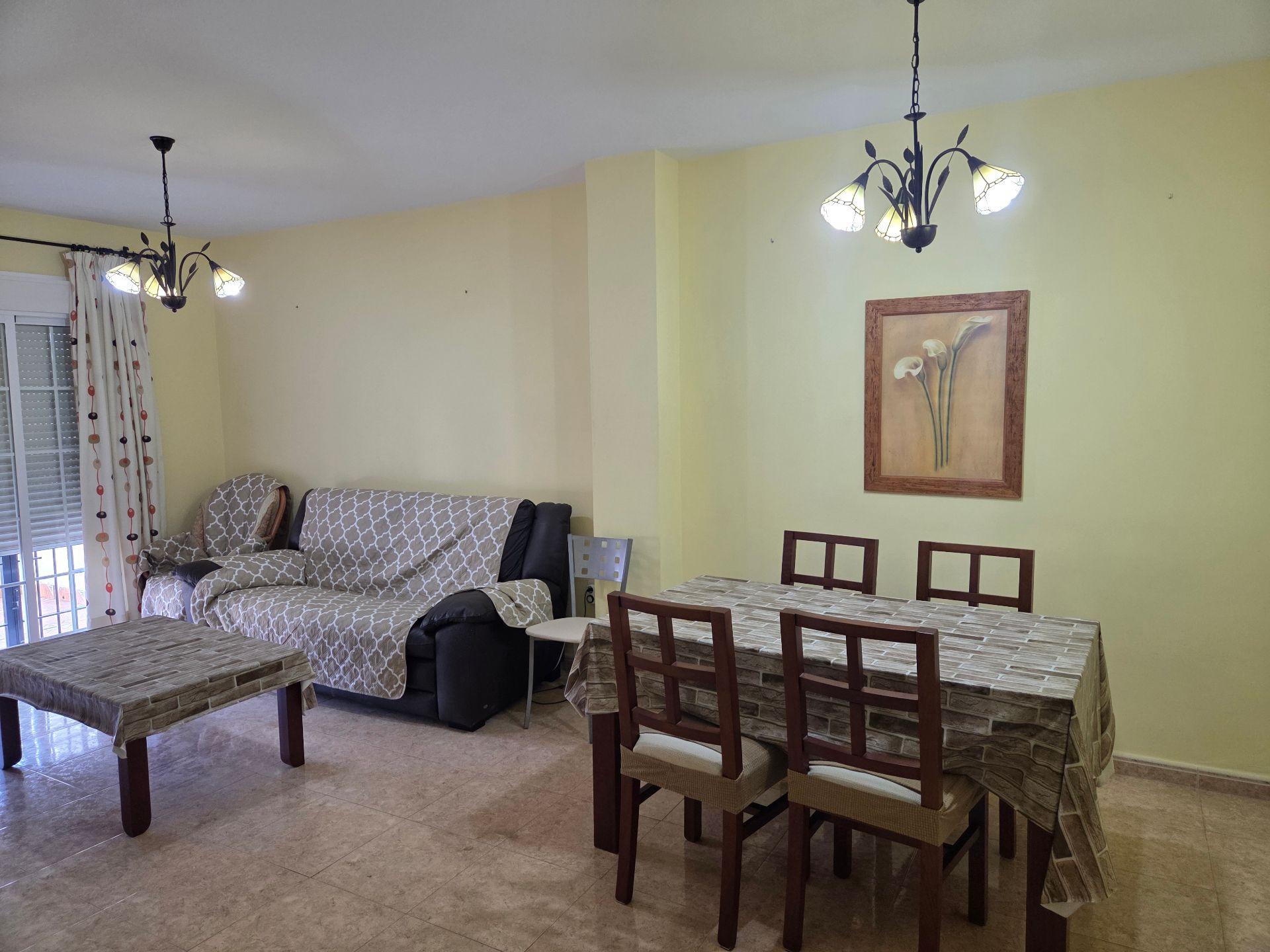 Menjador de Casa o xalet de lloguer en Málaga Capital amb Terrassa, Moblat i Forn