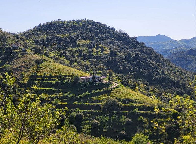 Exterior view of Country house for sale in Almogía  with Air Conditioner, Heating and Terrace