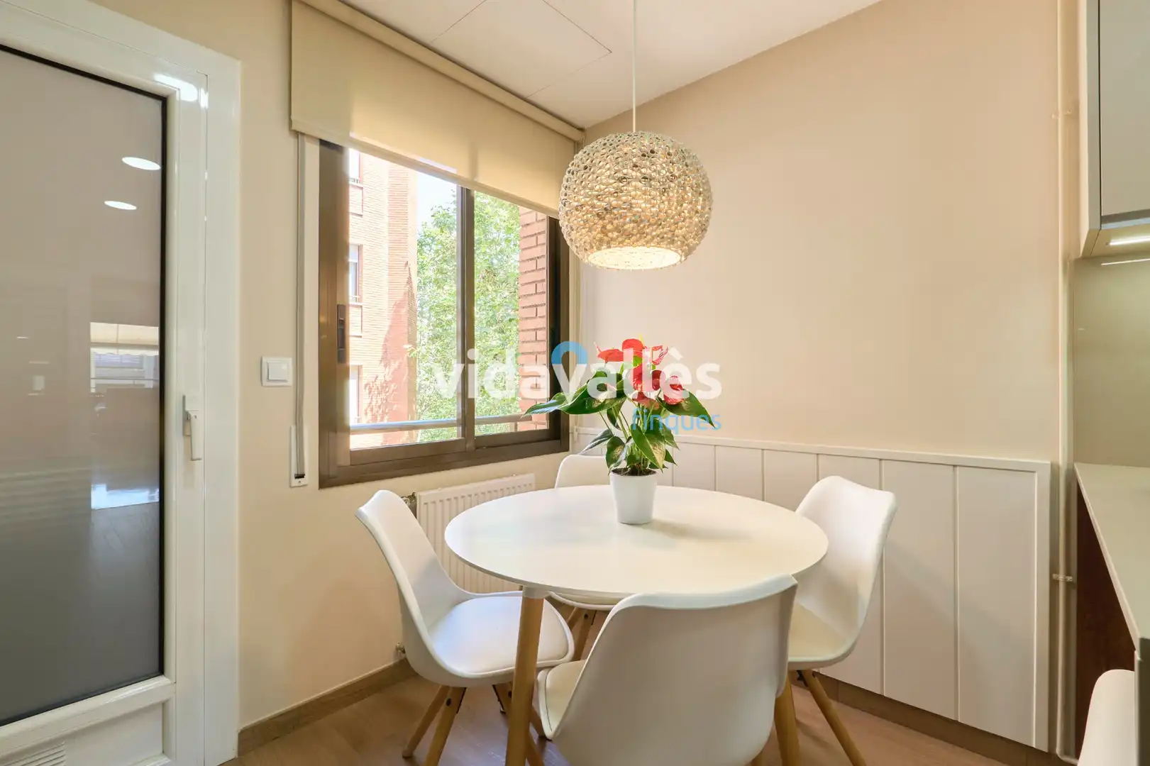 Esszimmer von Wohnung zum Verkauf in Barcelona mit Klimaanlage, Heizung und Terrasse