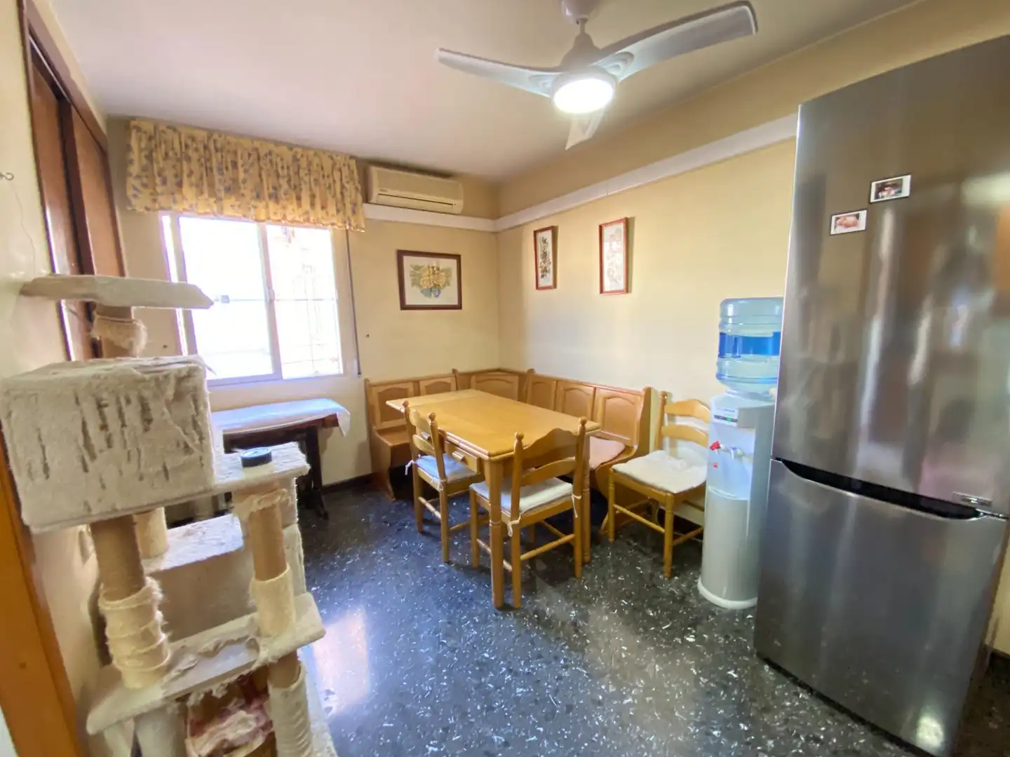 Esszimmer von Wohnung zum Verkauf in  Palma de Mallorca mit Klimaanlage, Abstellraum und Balkon