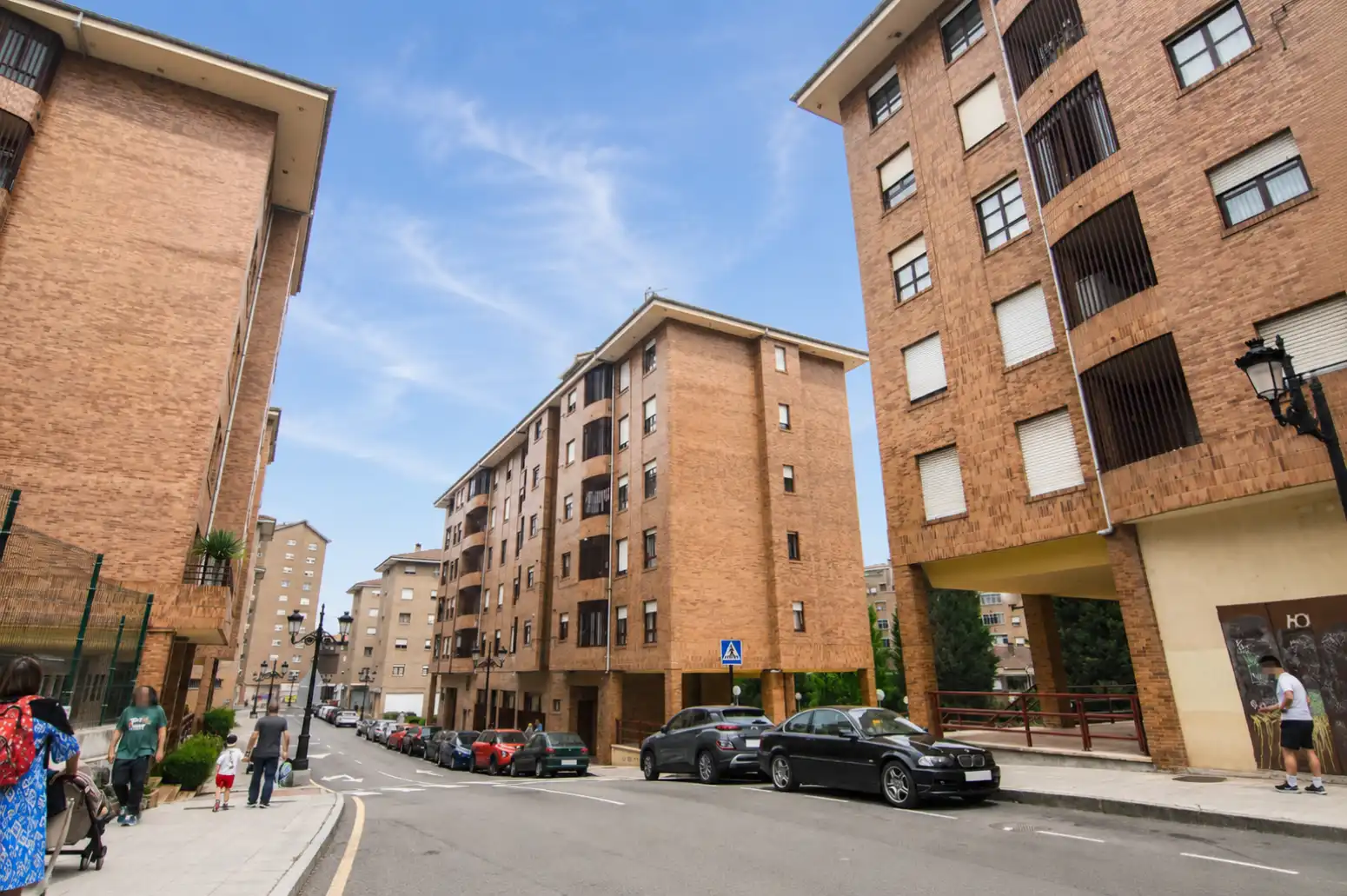 Exterior view of Flat for sale in Oviedo   with Heating, Parquet flooring and Terrace