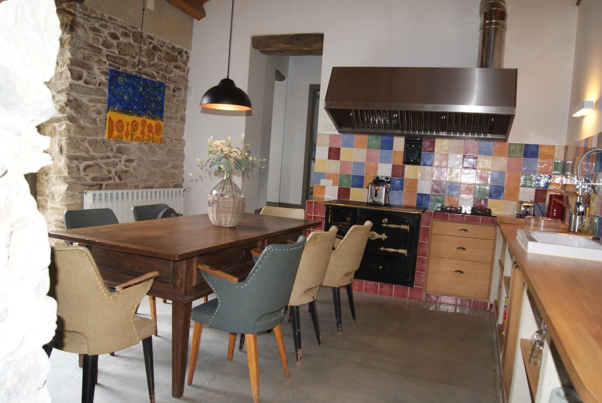 Kitchen of House or chalet for sale in Foz  with Heating, Private garden and Swimming Pool