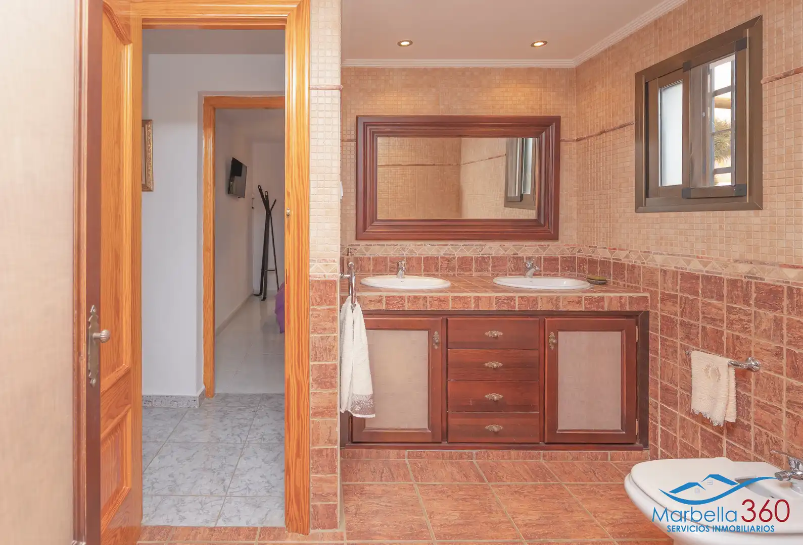 Baño de Casa o chalet en venta en Marbella con Aire acondicionado, Calefacción y Jardín privado