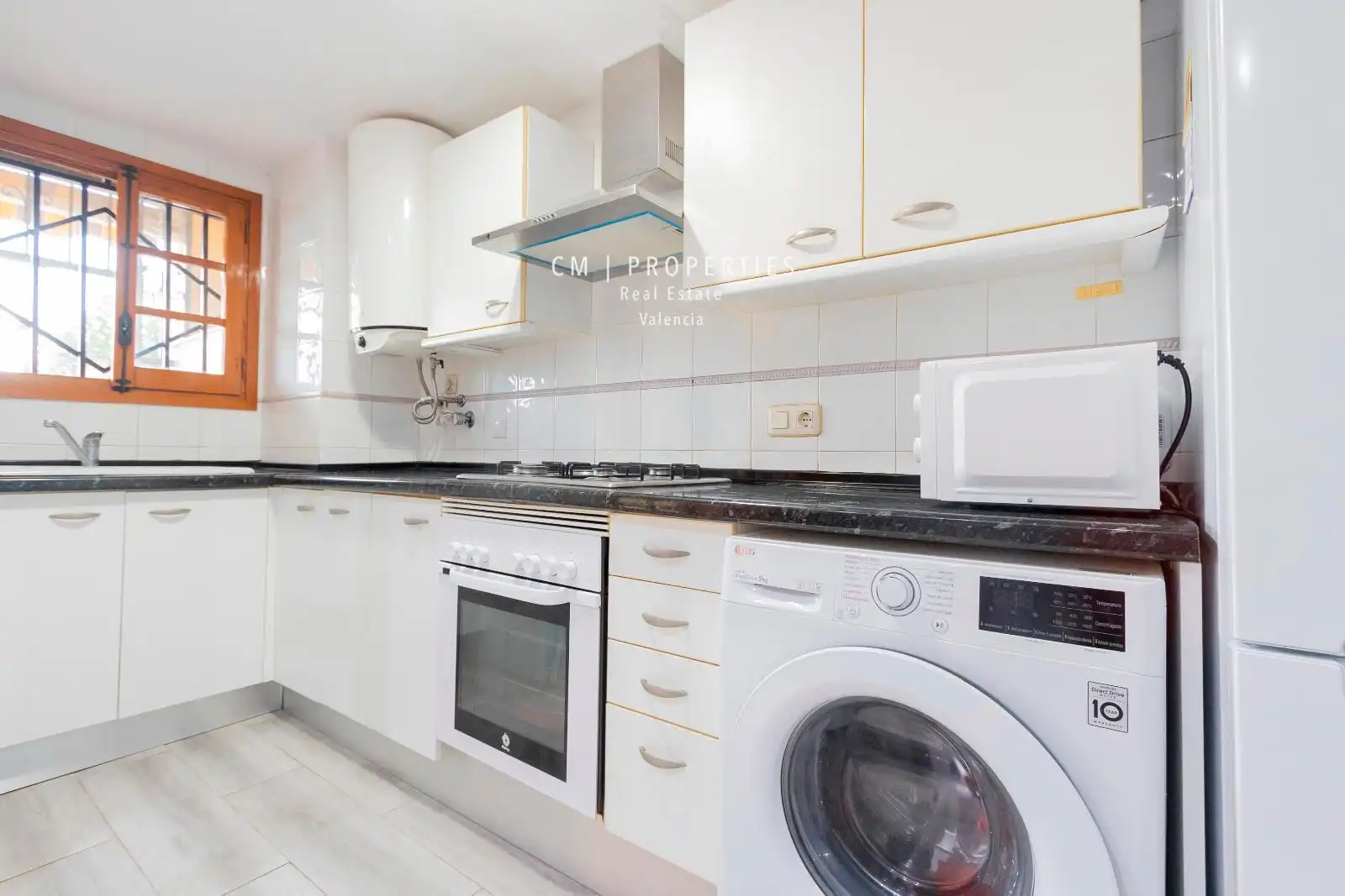 Kitchen of Flat for rent in Alboraya  with Air Conditioner, Heating and Terrace