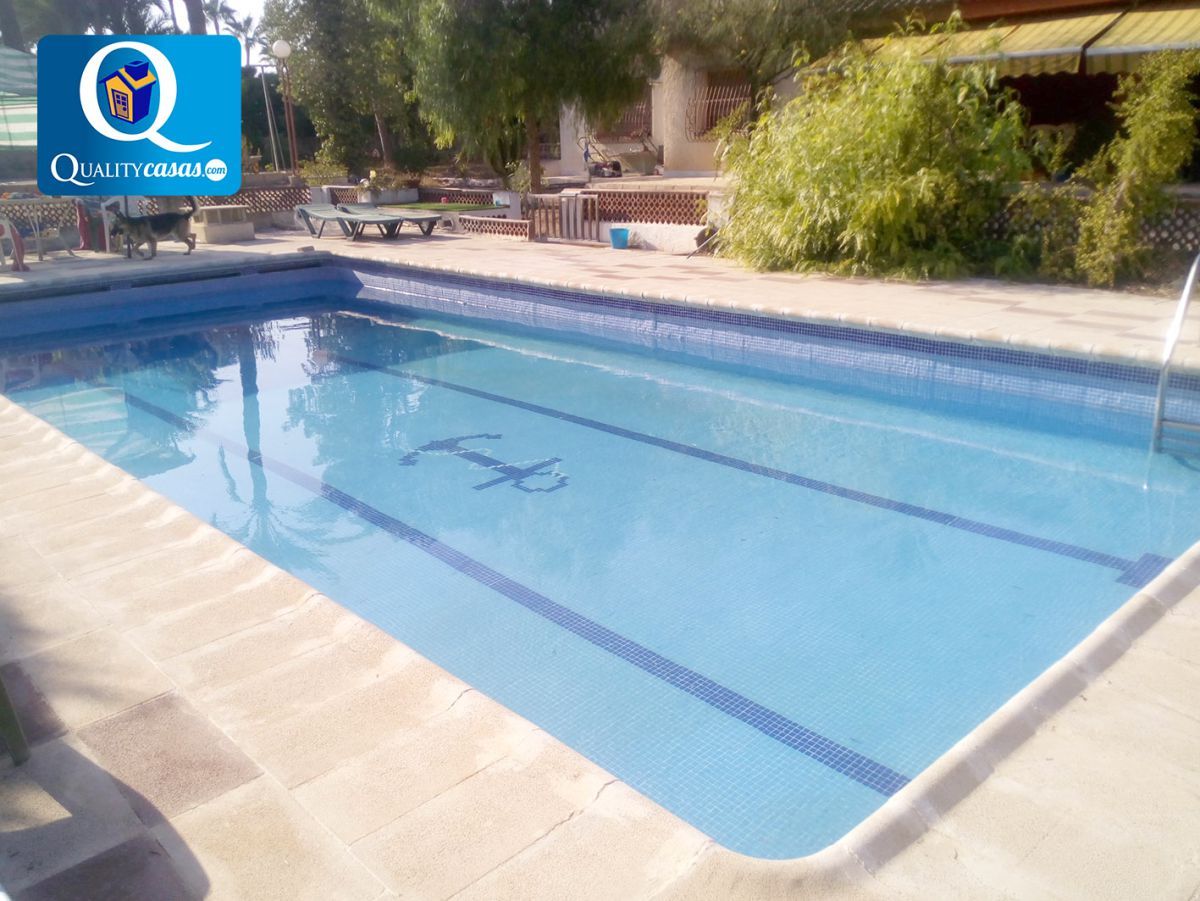 Swimming pool of House or chalet for sale in Elche / Elx  with Air Conditioner and Terrace