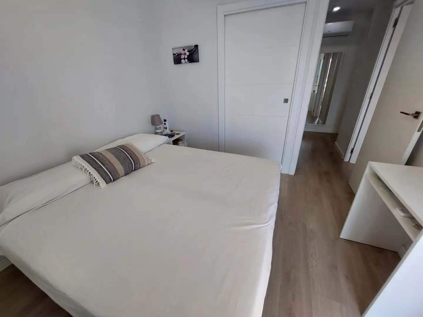 Schlafzimmer von Wohnung zur Miete in El Campello mit Klimaanlage, Terrasse und Möbliert