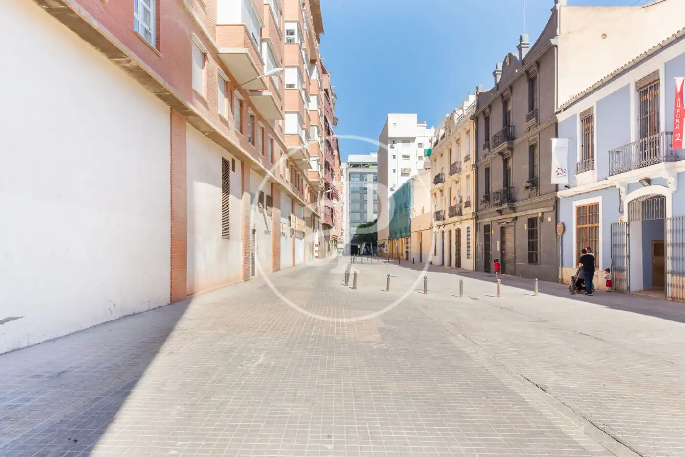 Außenansicht von Einfamilien-Reihenhaus zum Verkauf in Valencia mit Klimaanlage, Heizung und Terrasse