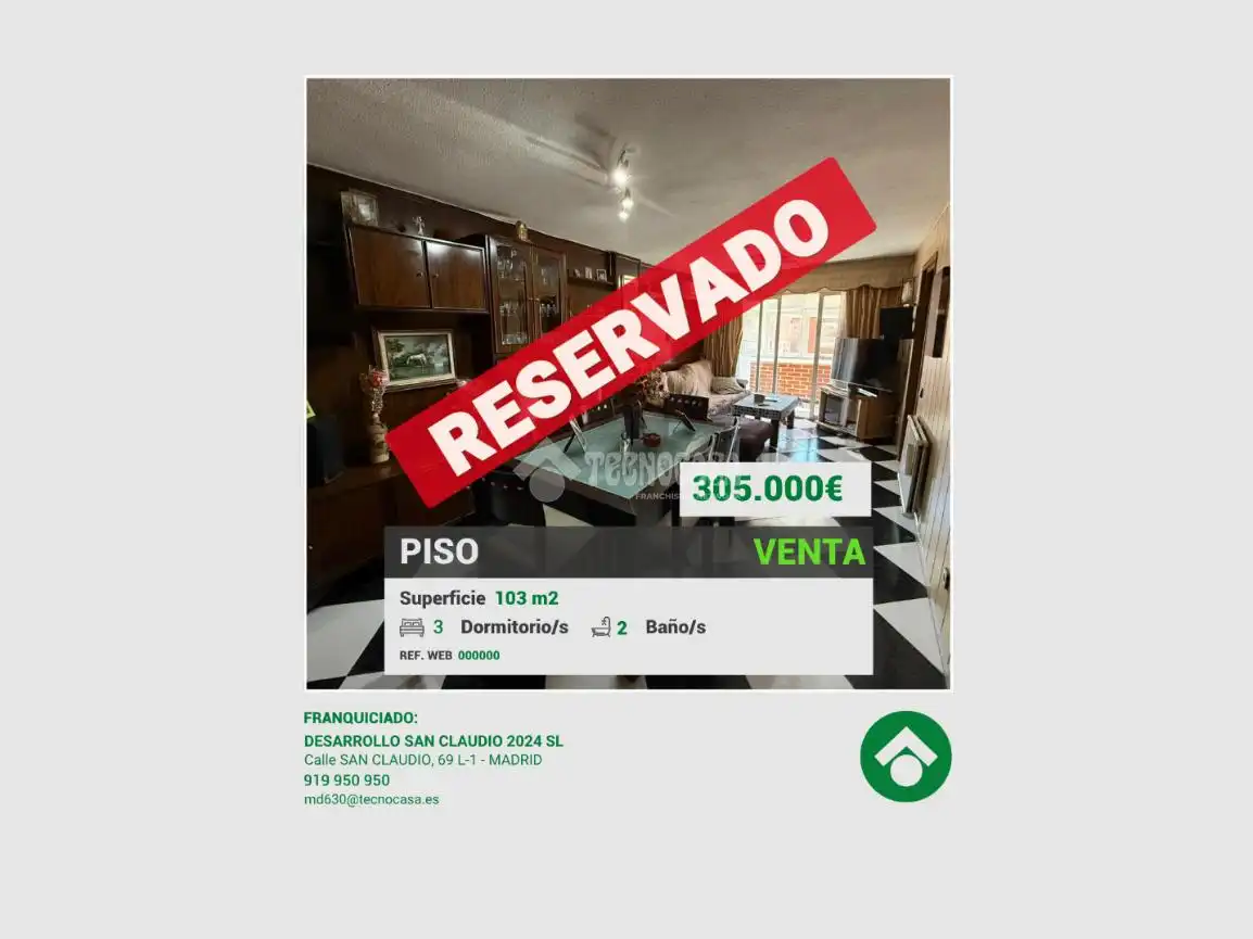 Außenansicht von Wohnung zum Verkauf in Madrid mit Klimaanlage, Heizung und Terrasse